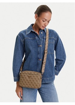 Torebka Guess Meridian II HWSG69 74140 Beżowy ze sklepu eobuwie.pl w kategorii Listonoszki - zdjęcie 188057077