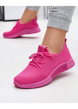 Royalfashion Fuksjowe damskie materiałowe buty sportowe Vobbu ze sklepu royalfashion.pl w kategorii Buty sportowe damskie - zdjęcie 188057745