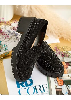 Royalfashion Damskie mokasyny z cyrkoniami Epolls ze sklepu royalfashion.pl w kategorii Mokasyny damskie - zdjęcie 188057765