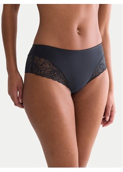 Triumph Bokserki Amourette Graphic 10229014 Czarny ze sklepu MODIVO w kategorii Majtki damskie - zdjęcie 188058008