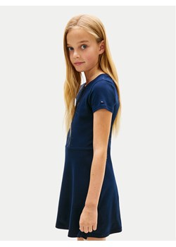 Tommy Hilfiger Sukienka codzienna Skater KG0KG09284 Granatowy Regular Fit ze sklepu MODIVO w kategorii Sukienki dziewczęce - zdjęcie 188058018