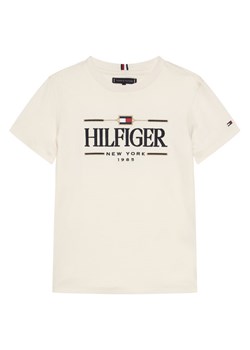 Tommy Hilfiger T-Shirt Icons KB0KB10360 Écru Regular Fit ze sklepu MODIVO w kategorii T-shirty chłopięce - zdjęcie 188058135