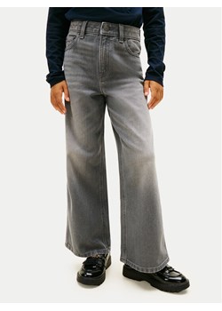 Tommy Hilfiger Jeansy Mabel KG0KG09286 Szary Wide Leg ze sklepu MODIVO w kategorii Spodnie dziewczęce - zdjęcie 188058147