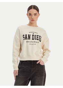 ONLY Bluza 15254183 Beżowy Loose Fit ze sklepu MODIVO w kategorii Bluzy damskie - zdjęcie 188058155