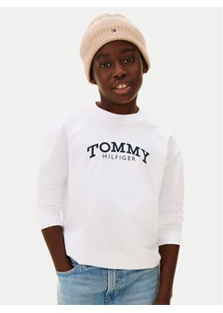 Tommy Hilfiger Bluza Monotype Print KB0KB10052 Biały Regular Fit ze sklepu MODIVO w kategorii T-shirty chłopięce - zdjęcie 188058228