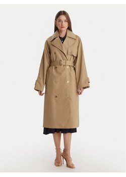 MICHAEL Michael Kors Trencz MR620FLKQH Beżowy Oversize ze sklepu MODIVO w kategorii Płaszcze damskie - zdjęcie 188059755