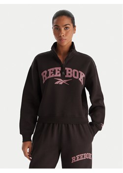 Reebok Bluza Tatty RK25167CCW Brązowy Regular Fit ze sklepu MODIVO w kategorii Bluzy damskie - zdjęcie 188059776