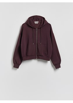 Reserved - Oversizowa bluza - ciemnofioletowy ze sklepu Reserved w kategorii Bluzy damskie - zdjęcie 188060705