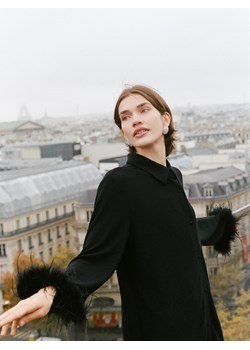 Reserved - Koszula z metalizowaną nitką - czarny ze sklepu Reserved w kategorii Bluzki damskie - zdjęcie 188060727