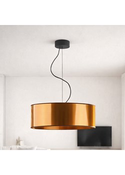 Designerska lampa wisząca do salonu HAJFA MIRROR fi - 50 cm ze sklepu Lysne w kategorii Lampy wiszące - zdjęcie 188060956