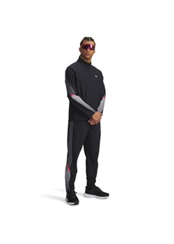 Męskie spodnie do biegania Under Armour  UA Velociti Storm Pant - czarne ze sklepu Sportstylestory.com w kategorii Spodnie męskie - zdjęcie 188061377