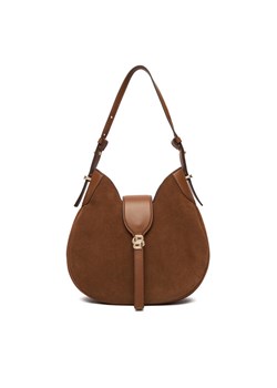 Torebka BOSS Boss Beyond Hobo S 50557954 Brązowy ze sklepu eobuwie.pl w kategorii Torebki damskie - zdjęcie 188061839