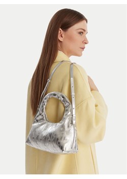 Calvin Klein Torebka Puffy Aop Mini Bag With Strap LV04F3444G Srebrny ze sklepu MODIVO w kategorii Torebki damskie - zdjęcie 188062098