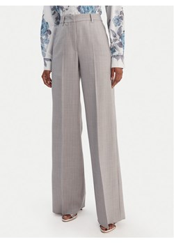 Marella Spodnie materiałowe Giunchi 2613131101 Szary Straight Fit ze sklepu MODIVO w kategorii Spodnie damskie - zdjęcie 188062136