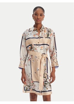 Liu Jo Sukienka koszulowa WA6507 T2555 Beżowy Regular Fit ze sklepu MODIVO w kategorii Sukienki - zdjęcie 188062146
