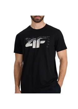 Koszulka męska 4F WAW25TTSHM235920S - czarna ze sklepu streetstyle24.pl w kategorii T-shirty męskie - zdjęcie 188062748