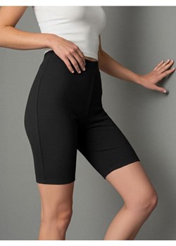 Sinsay - Szorty kolarki w prążek - czarny ze sklepu Sinsay w kategorii Szorty - zdjęcie 188063955