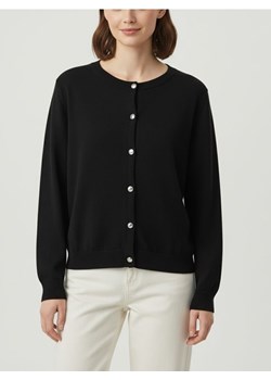Sinsay - Kardigan z guzikami - czarny ze sklepu Sinsay w kategorii Swetry damskie - zdjęcie 188063968