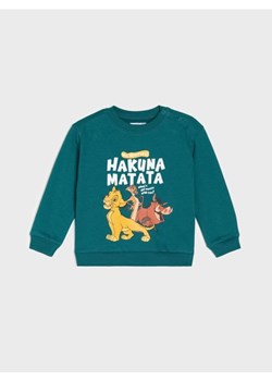 Sinsay - Bluza crewneck The Lion King - turkusowy ze sklepu Sinsay w kategorii Bluzy chłopięce - zdjęcie 188063969