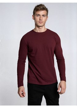 Sinsay - Bawełniana koszulka basic - bordowy ze sklepu Sinsay w kategorii T-shirty męskie - zdjęcie 188064047