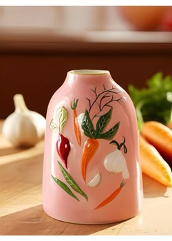Sinsay - Wazon ceramiczny - różowy ze sklepu Sinsay w kategorii Wazony - zdjęcie 188064057
