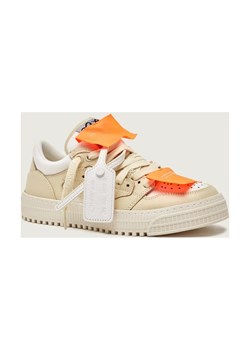 OFF-WHITE Skórzane sneakersy 3.0 Court Low Top ze sklepu Gomez Fashion Store w kategorii Buty sportowe damskie - zdjęcie 188064275