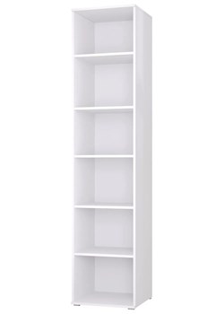 Biały skandynawski regał na książki 50 cm D1-L93 ze sklepu Edinos.pl w kategorii Regały i witryny - zdjęcie 188065565
