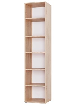 Wysoki regał skandynawski 50 cm dąb sonoma E1-H93 ze sklepu Edinos.pl w kategorii Regały i witryny - zdjęcie 188065578