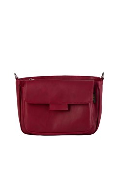 czerwona torebka damska skórzana na ramię, model Anna ze sklepu Słoń Torbalski w kategorii Listonoszki - zdjęcie 188065637