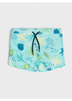 Sinsay - Kąpielówki z motywem morskich zwierząt - granatowy ze sklepu Sinsay w kategorii Kąpielówki chłopięce - zdjęcie 188065896