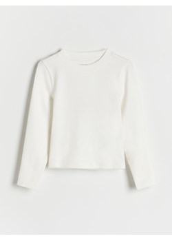 Reserved - Koszulka z długim rękawem - biały ze sklepu Reserved w kategorii T-shirty chłopięce - zdjęcie 188065958