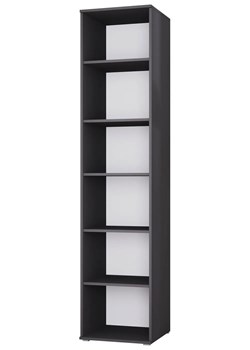 Czarny regał na dokumenty 50 cm R1-F36 ze sklepu Edinos.pl w kategorii Regały i witryny - zdjęcie 188066456