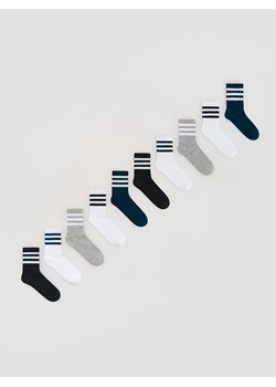 Reserved - Skarpetki 10 pack - granatowy ze sklepu Reserved w kategorii Skarpetki dziecięce - zdjęcie 188066626