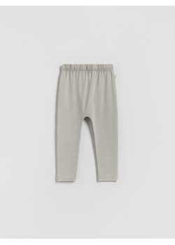 Reserved - Bawełniane legginsy - ciemnoszary ze sklepu Reserved w kategorii Spodnie chłopięce - zdjęcie 188066649