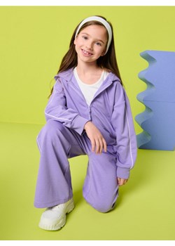 Sinsay - Rozpinana bluza z kapturem - niebieski ze sklepu Sinsay w kategorii Bluzy dziewczęce - zdjęcie 188067285