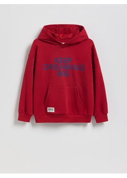 Reserved - Bluza z kapturem - czerwony ze sklepu Reserved w kategorii Bluzy chłopięce - zdjęcie 188067678