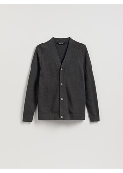 Reserved - Rozpinany kardigan - beżowy ze sklepu Reserved w kategorii Swetry męskie - zdjęcie 188067715