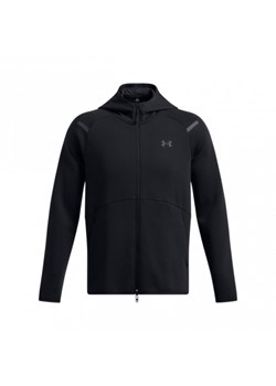 Męska bluza dresowa rozpinana z kapturem Under Armour UA Unstoppable Fleece Full-Zip - czarna ze sklepu Sportstylestory.com w kategorii Bluzy męskie - zdjęcie 188067798