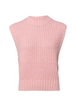 Opus Sweter damski z wełną i moherem - Portuna Kobiety różowy jednolity ze sklepu vangraaf w kategorii Kamizelki damskie - zdjęcie 188067969