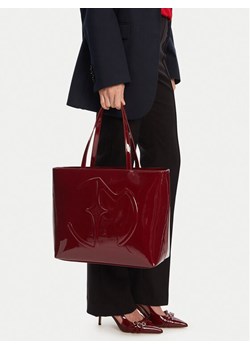 Torebka Eva Minge EO-ALISON-LDA8224-1 Bordowy ze sklepu eobuwie.pl w kategorii Torby Shopper bag - zdjęcie 188068118