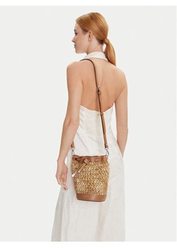 Torebka Gianni Chiarini Natalia BS 11435/COMM CRHML Brązowy ze sklepu eobuwie.pl w kategorii Torebki worki - zdjęcie 188068159