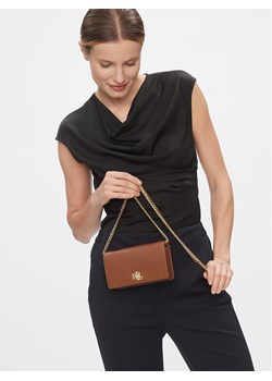 Lauren Ralph Lauren Torebka 432915377002 Brązowy ze sklepu MODIVO w kategorii Kopertówki - zdjęcie 188068436