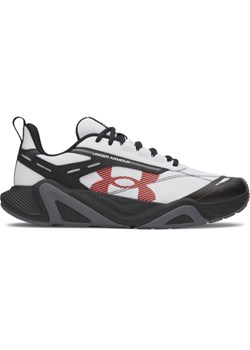 Męskie buty treningowe Under Armour Charged Commit TR 5 - białe ze sklepu Sportstylestory.com w kategorii Buty sportowe męskie - zdjęcie 188069615