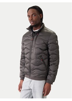 Guess Kurtka przejściowa M6RL0M WDQ52 Szary Regular Fit ze sklepu MODIVO w kategorii Kurtki męskie - zdjęcie 188070335