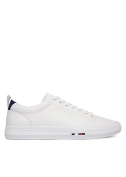 Tommy Hilfiger Sneakersy Harlem Street Lth FM0FM05708 Biały ze sklepu MODIVO w kategorii Buty sportowe męskie - zdjęcie 188070429