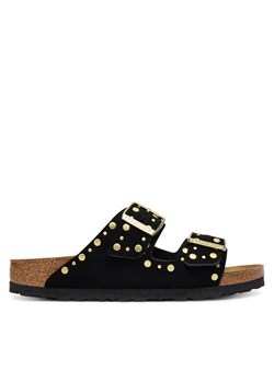 Klapki Birkenstock Arizona Rivet 1030348 Czarny ze sklepu eobuwie.pl w kategorii Klapki damskie - zdjęcie 188071527
