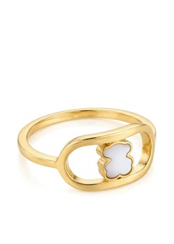 Pierścionek TOUS Camille 1004561814 Złoty ze sklepu eobuwie.pl w kategorii Pierścionki - zdjęcie 188071639