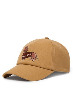 Czapka z daszkiem Weekend Max Mara 2615571044650 Brązowy ze sklepu eobuwie.pl w kategorii Czapki z daszkiem damskie - zdjęcie 188071668