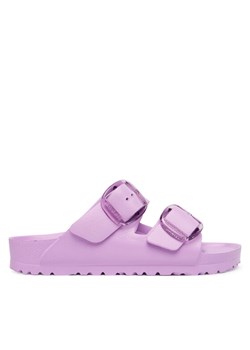 Klapki Birkenstock Arizona Big Buckle 1031259 Fioletowy ze sklepu eobuwie.pl w kategorii Klapki damskie - zdjęcie 188071696