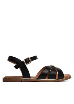 Sandały Tommy Hilfiger T3A2-34280-0326 M Czarny ze sklepu eobuwie.pl w kategorii Sandały dziecięce - zdjęcie 188071738